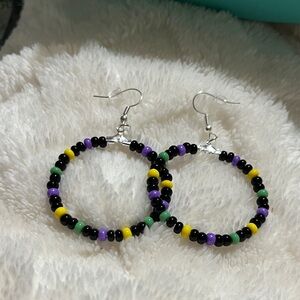 New beaded earrings